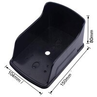 McGrath Locks Weather Shield in Black, Suits ML-A02 Access Control Keypads 2