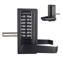 Gatemaster Superlock  Digital Dual Keypad with Lever Handles for 40mm-60mm Metal Gate Frames R/H