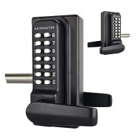 Gatemaster Superlock Digital Dual Keypad with Delta Lever Handles for 40mm-60mm Metal Gate Frames R/H