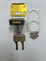 Restricted Key High Security Cupboard  Latch Lock 2