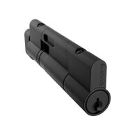 Carbine Euro Cylinder and Turn fixed cam extended length offset 65mm/35mm Black 2