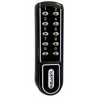 Kitlock KL1200 Black Electronic Cabinet Lock