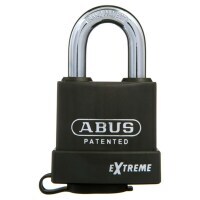 ABUS Extreme Series Premium Weatherproof Rekeyable Padlock with 63mm Black Covered Hardened Steel Body and 36mm Hardened Steel Shackle  83WP/63 2