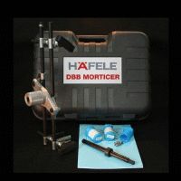 Mortice Jig Hafele DBB Souber Lock Morticer Jig 001.67.700 with 3 Cutters 3