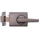 Lockwood 002 Deadlatch with Lever Handle and Open out strike