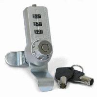 Atlas Lock 7440 Silver Combination Cam Lock