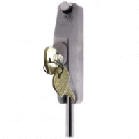 Restricted Ilco IP9 Key ADI Commercial Slimline Lockable Bolt