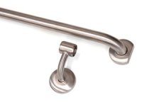 Lencare Sliding Grab Rail 32mm X 750mm Brushed