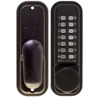 Borg Digital Lock 2601 Pro Marine Grade Knob Black ECP