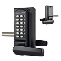 Gatemaster Single Sided digital gate lock left handed for 10mm-30mm metal frames with lever handles