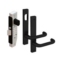 DORMAKABA SB2212 Black Narrow Mortice Classroom Lock Square End Furniture