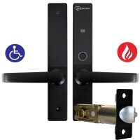 McGrath Hamilton Digital Lock, With DDA Compliant handles, Black Finish