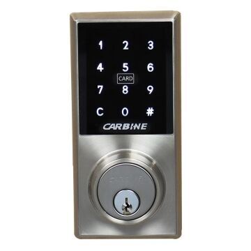 Carbine CEL2 Digital Deadbolt Satin Nickel Standalone RFID Model