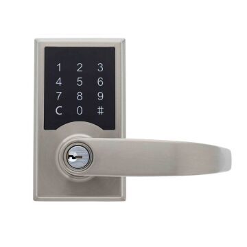 Carbine CDL2 Satin Nickel Digital Leverset 