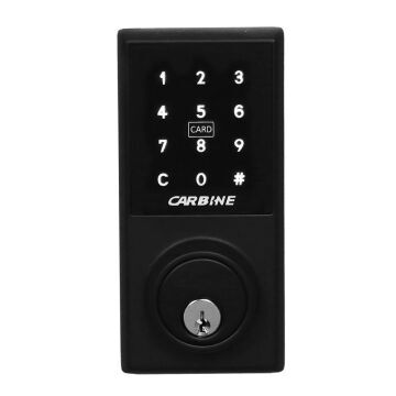 Carbine CEL2 Digital Bluetooth Deadbolt Matte Black 