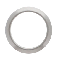 Bezel for silver square backed cupboard locks