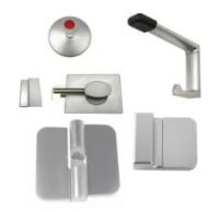 Toilet Partition Door Set L/H Closed 300 Ambulant Series