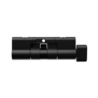 Carbine Euro Cylinder and Turn fixed cam extended length 90mm Black