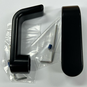 Black Lever Handles for Lockey 2835 and 2985 locks