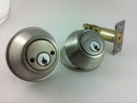 Carbine alb Double Cylinder Deadbolt 2