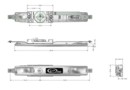 Lenlok Roller Door Lock 4323 Narrow Dual Grip 2
