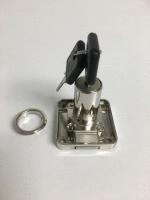 Square Backed Cupboard Lock with 32mm cylinder projection on double sided keys 2