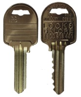Restricted Ilco IP9 Key Abus 83/50 Closed Shackle Padlock 2