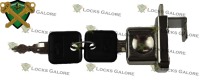 Glass door cabinet lock for single hinged doors 2