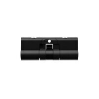 Carbine Euro Double Cylinder fixed cam extended length 80mm Matte Black 2