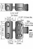 Magna Latch lockable side pull model 3