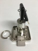 Square Backed Cupboard Lock with 32mm cylinder projection on double sided keys 3