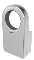 Metlam EcoMo� Automatic Operation Hand Dryer Silver ML_ECOMOROUND_SIL 3