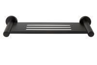 Satin Matte Black Shower Shelf DESIGNER_2712 3