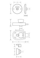 Metlam Designer Series Black Xcel Slide Lock 3