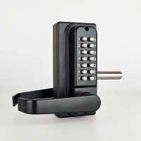 Gatemaster Superlock  Digital Dual Keypad with Lever Handles for 10mm-30mm Metal Gate Frames R/H 3