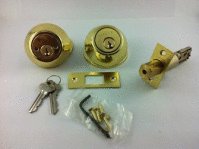 Carbine alb Double Cylinder Deadbolt 4