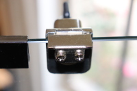 Glass door cabinet lock for single hinged doors 5