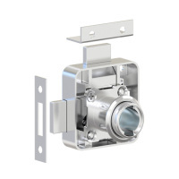 Twin Bolt Square Backed Cupboard LockCL 5