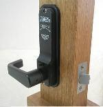 Lockey 2835 Digital Lockset Black Marine Grade 5