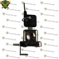 Glass door cabinet lock for single hinged doors 6