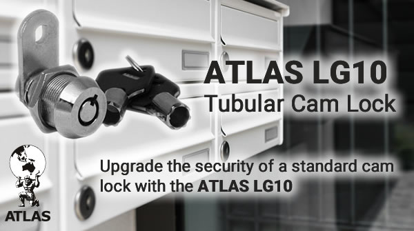 Atlas LG10 Tubular Cam Lock